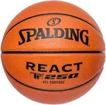 Spalding React TF-250 Indoor-Outdoor Basketball - 29.5"