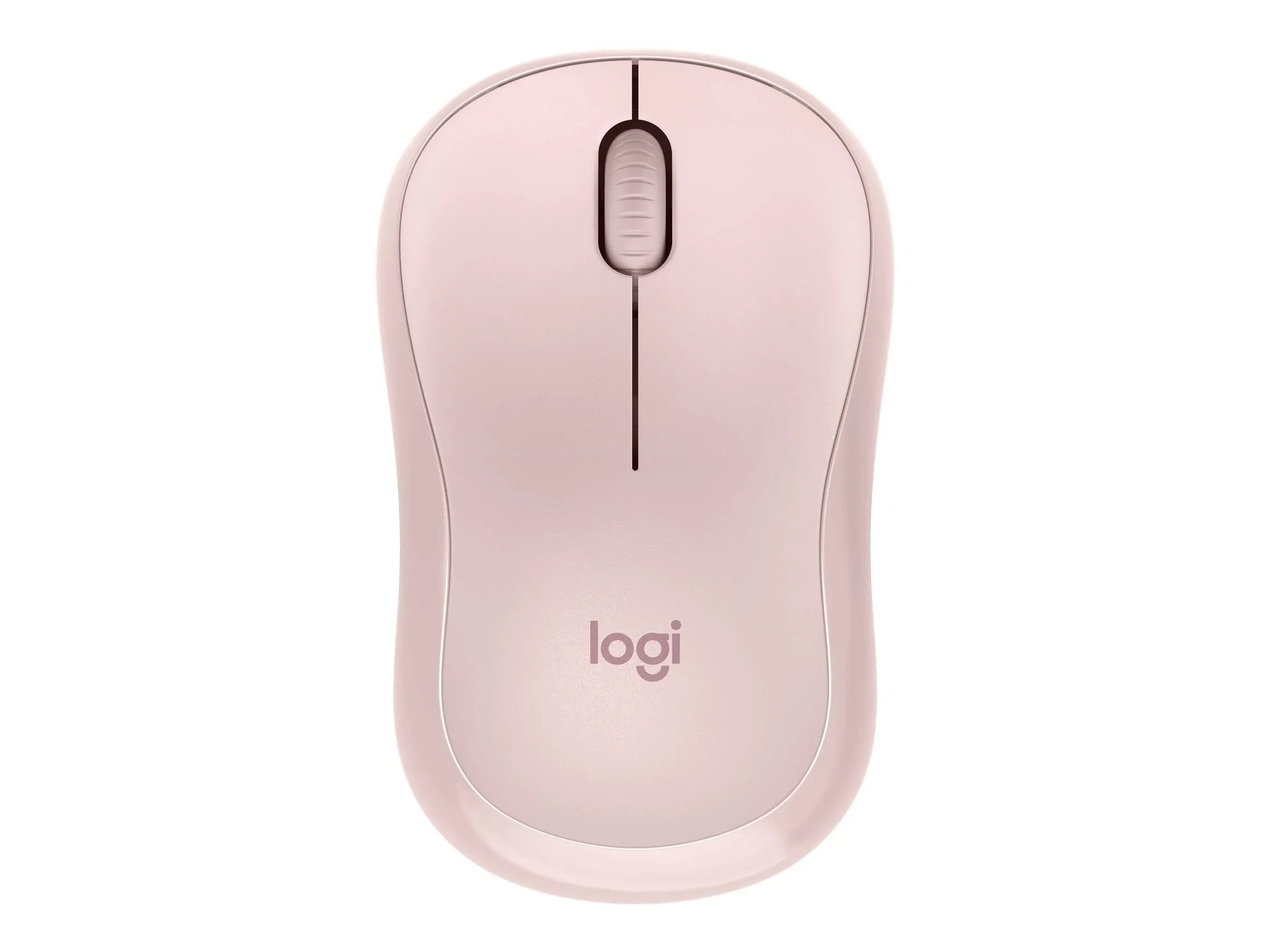 Logitech Silent Wireless Mouse, 2.4 GHz with USB Receiver, Optical Tracking, Ambidextrous, Rose