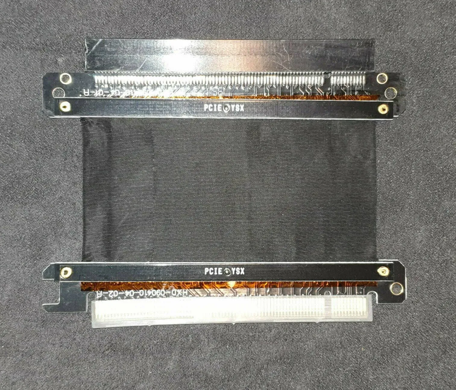 Sintech PCI-E Express X16 Riser Extend Card with High Speed Flex Cable(5cm 180Degree)