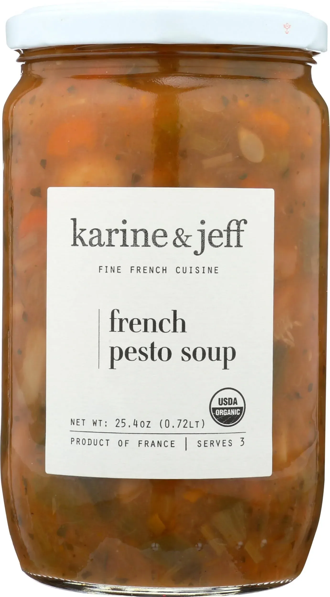 Karine & Jeff French Pesto Soup