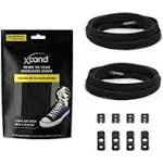 Xpand No Tie Shoelaces System with Elastic Laces One Size Fits All Adult Accessories