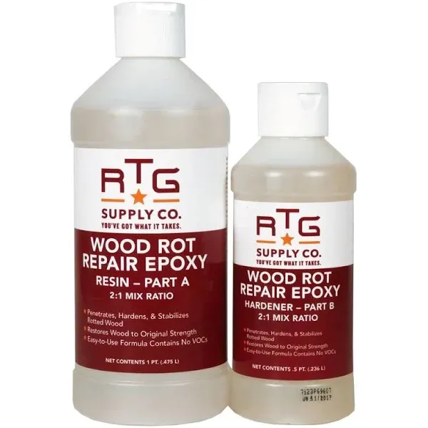 RTG Wood Rot Repair Epoxy (Pint)