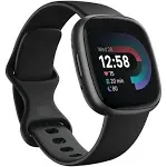 Fitbit Versa 4 Fitness Smartwatch Black Unisex Fitness Performance Gorpcore Gym