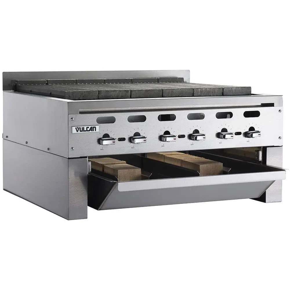 Vulcan VACB36 36" Radiant Charbroiler w/ Cast Iron Grates