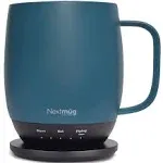 Nextmug - Temperature-Co<wbr/>ntrolled, Self-Heating Coffee Mug (Slate Blue - 14 oz.)