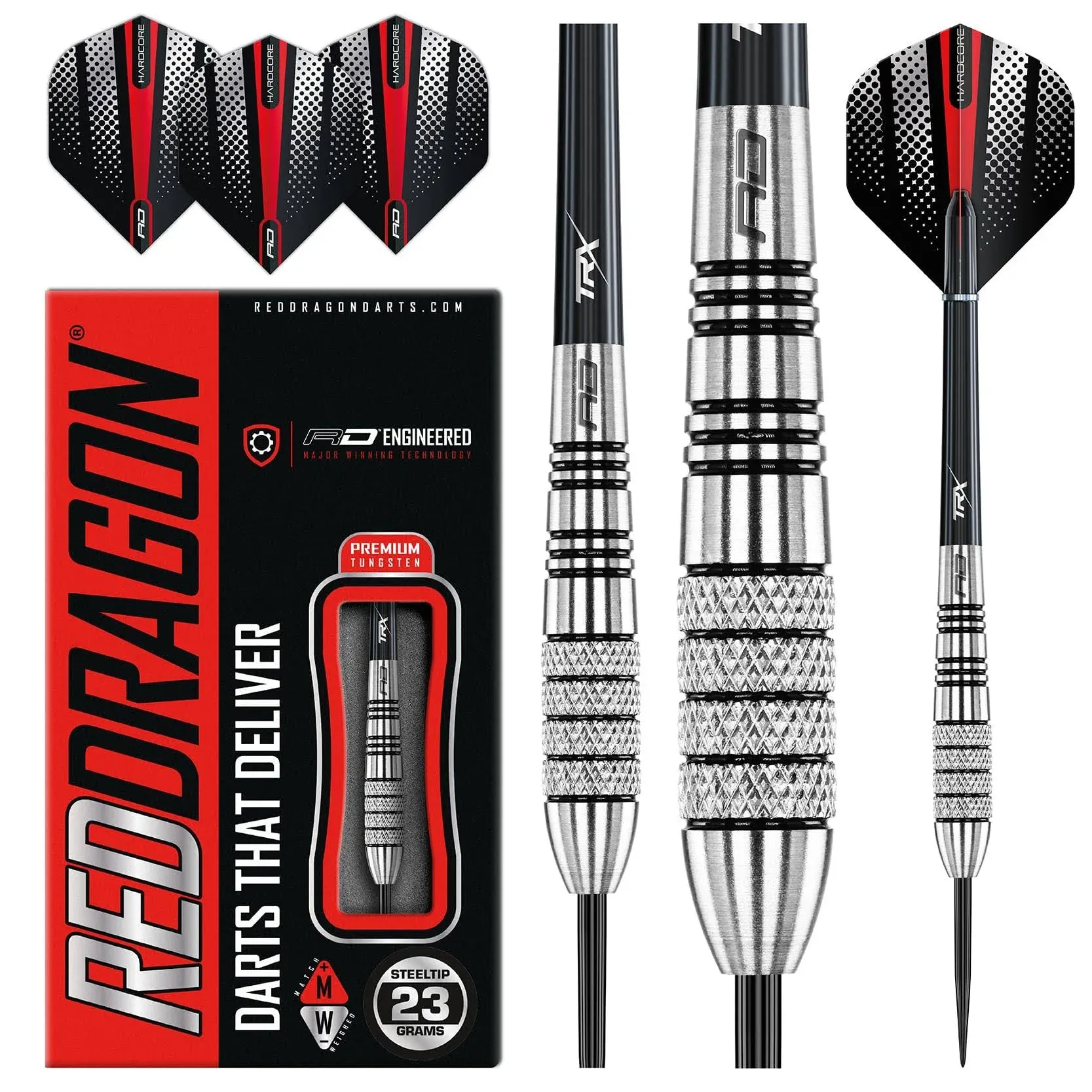 Red Dragon Sidewinder 80% Darts