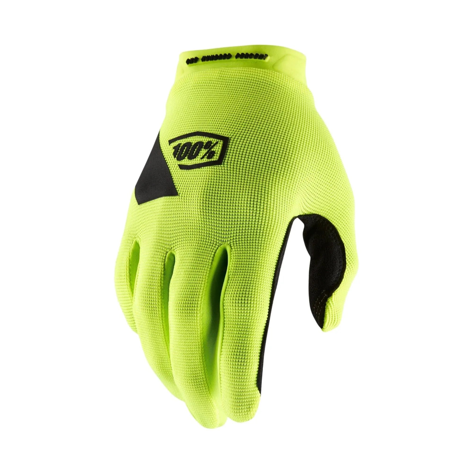 100% Ridecamp Gloves Yellow Medium