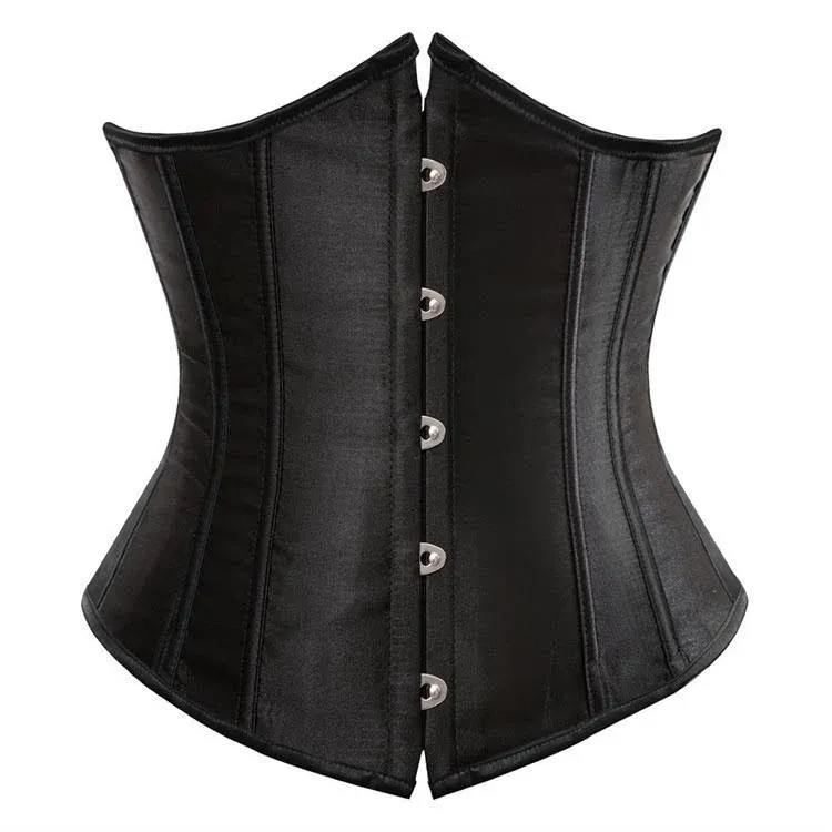 frawirshau Women's 9427 Lace Up Boned Underbust Waist Trainer Corset