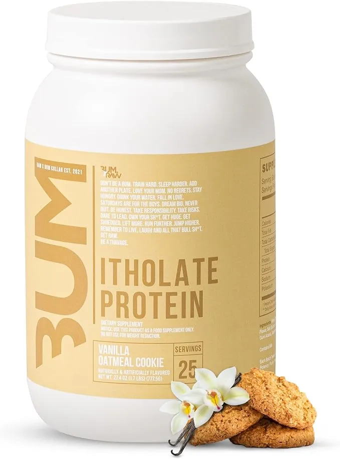 Cbum Itholate Protein - Raw Nutrition Vanilla Oatmeal Cookie