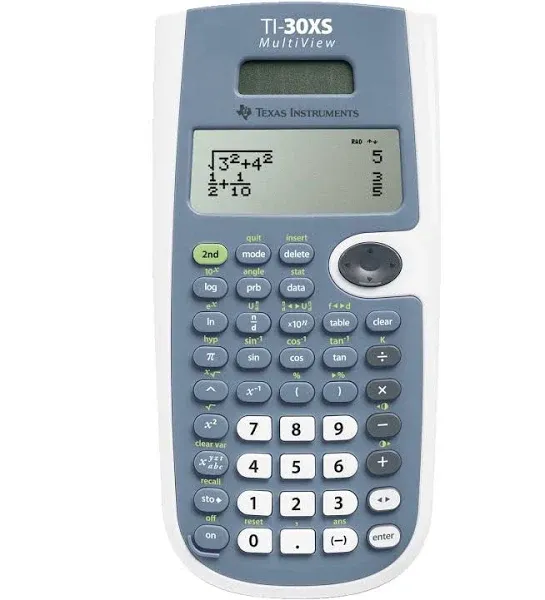 Texas Instruments Scientific Calculator, 4-Line Multiview