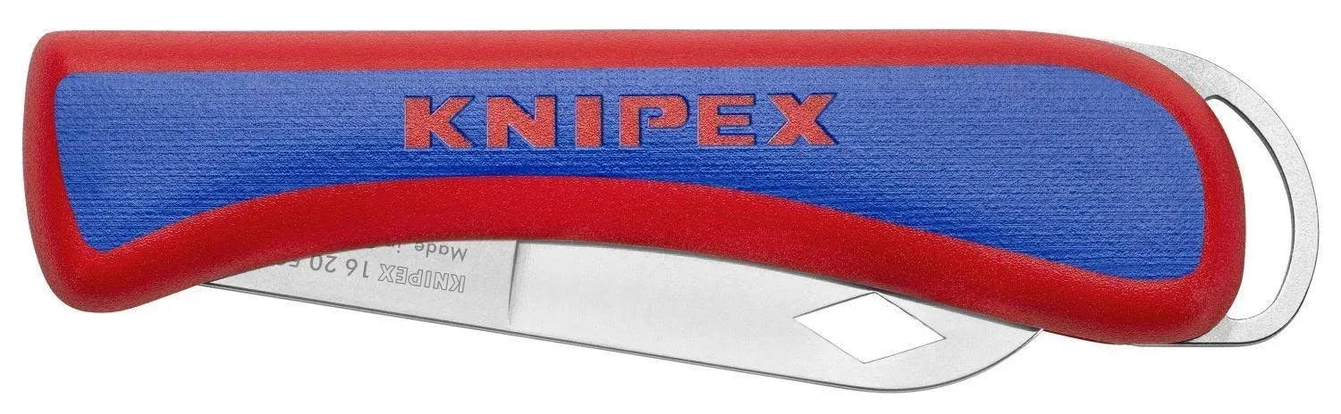 Knipex 16 20 50 SB Folding Knife for Electricians