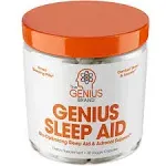 Genius Sleep AID - Smart Sleeping Pills Supplement - Relaxation Enhancer and Mood Support w/Inositol, L-Theanine & Glycine - 40 Capsules