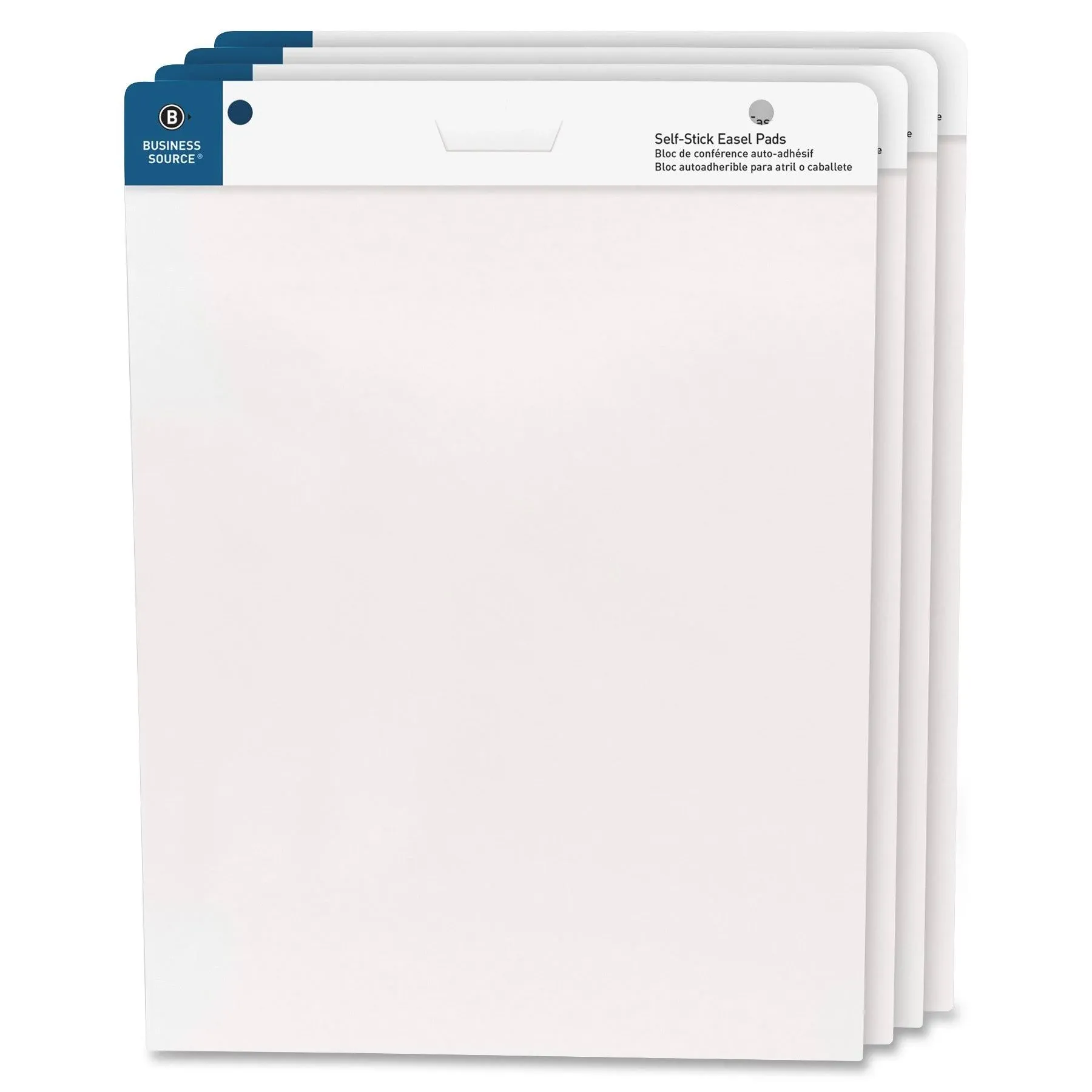 Business Source 38593 Lined Self-stick Easel Pads