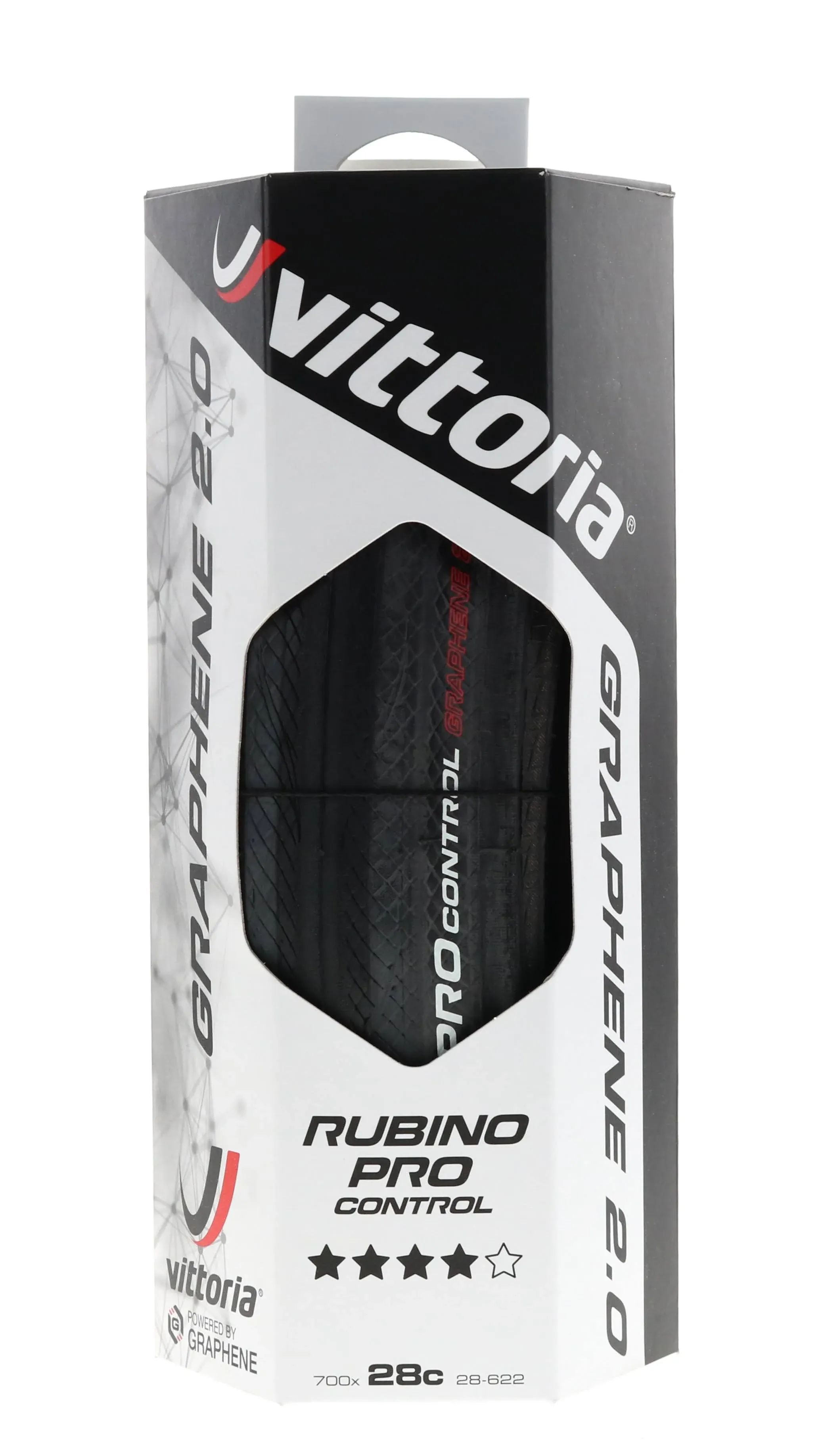 Vittoria Rubino Pro Control G2.0 700c Tire - Width: 25mm, 28mm - 700 x 25c (Folding Bead)