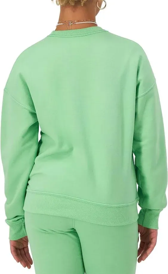 Women's Champion® Powerblend Fleece Boyfriend Sweatshirt