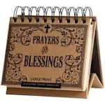 Prayers and Blessings Perpetual Calendar, Large Print