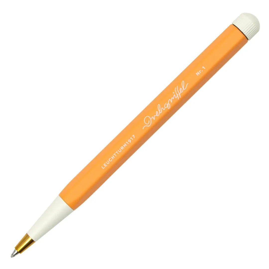 LEUCHTTURM1917 - Drehgriffel Writing Pen (Apricot) - Gel Pen with Black Ink Included