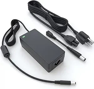 PowerSource 65W 45W UL Listed Laptop Charger for Dell-Inspiron Latitude 15-3000 15-5000 15-7000 Series 3501 3511 3520 3583 3593 7506 HA65NS5-00 DA65NM191 14ft Extra Long AC Adapter Power Supply Cord