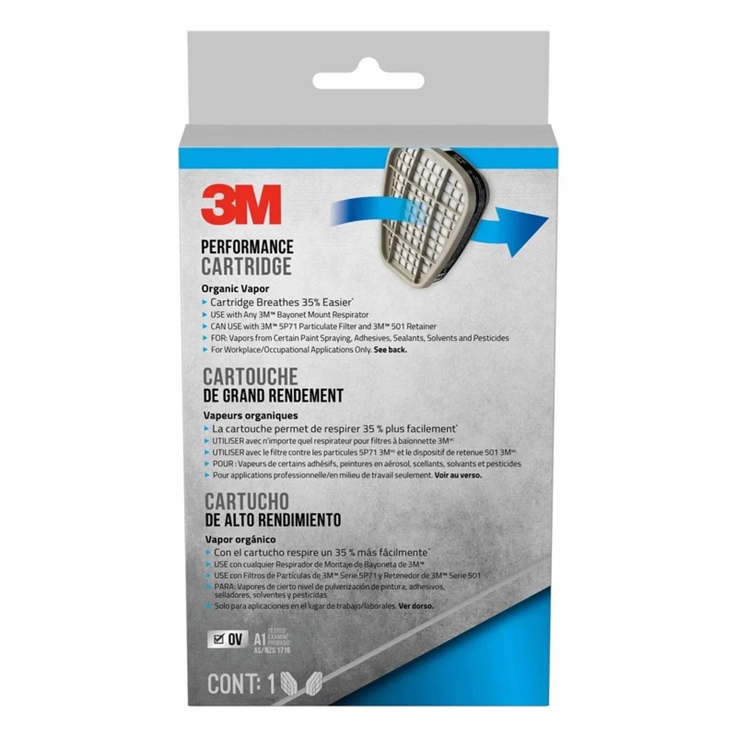 3M Organic Vapor Replacement Cartridge