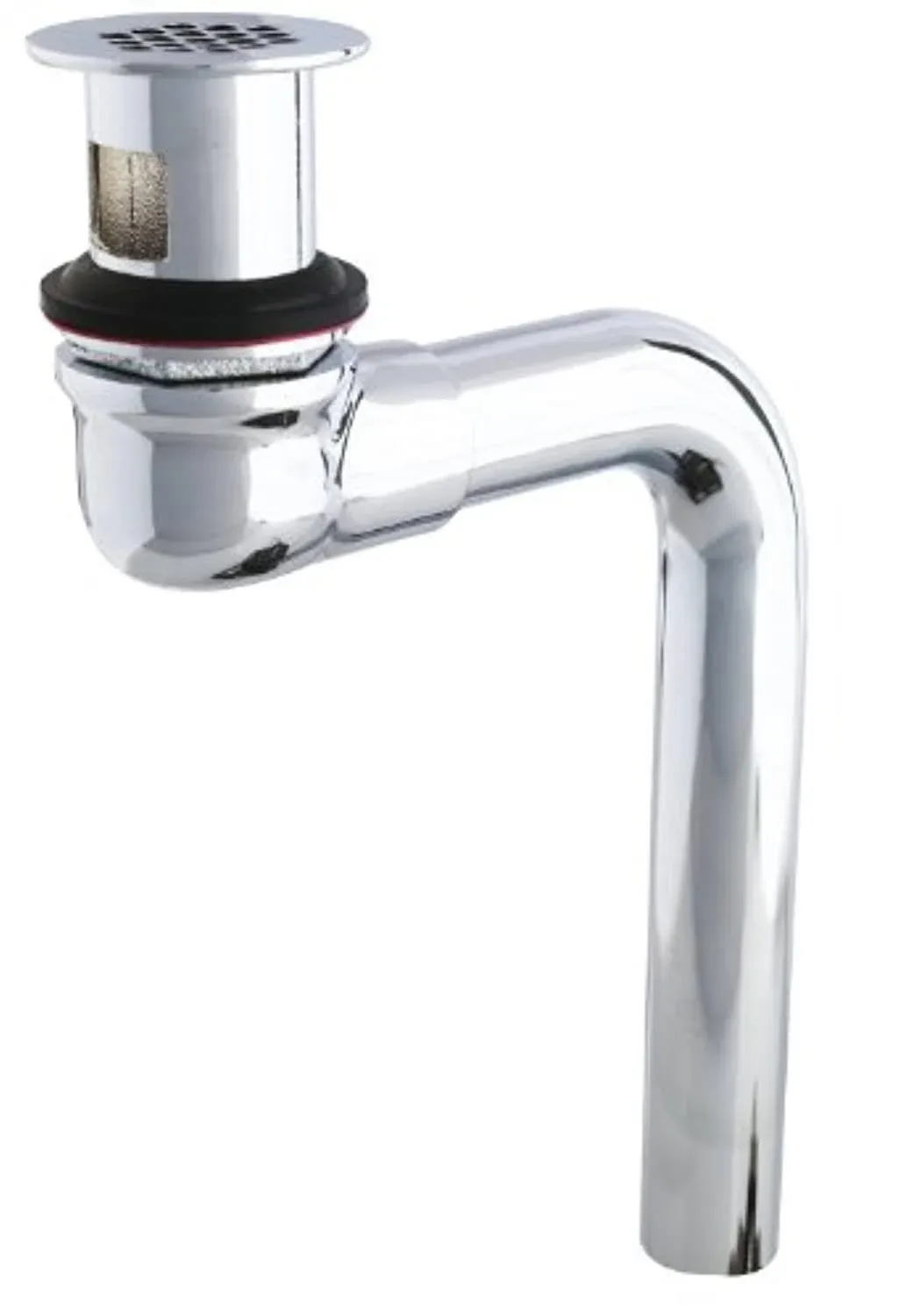  TandS BRASS B-0898-OF OFFEST GRID DRAIN, OFFSET, POLISHED CHROME PLATED