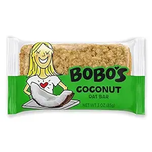 Bobo's Oat Bar, Coconut 12 (3 oz) Bars