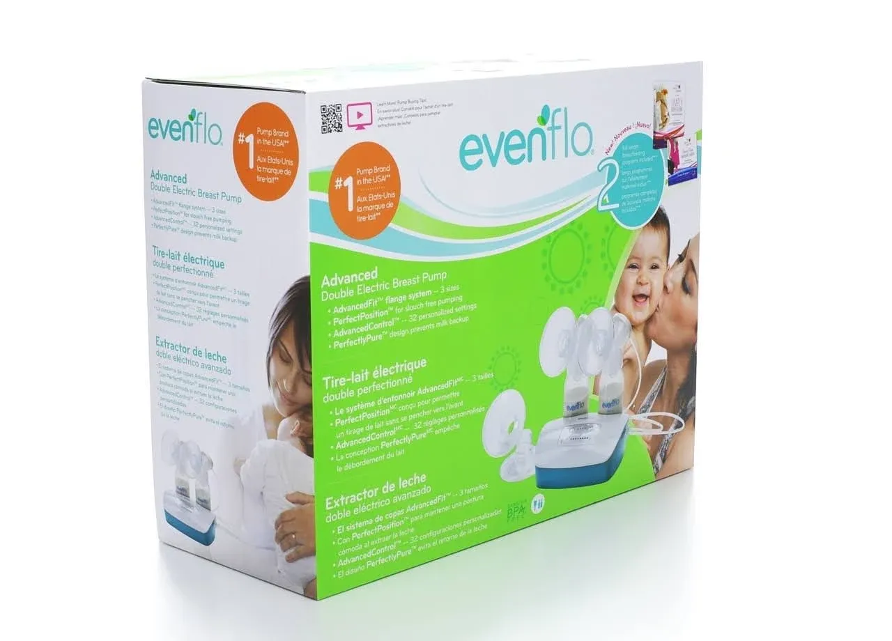 Double Electric Breast Pump Evenflo Advanced