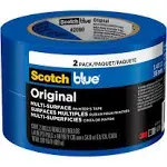 ScotchBlue ORIGINAL Painter’s Tape, Multi-Use, 0.94-Inch by 60-Yards, Value Pack, 3 Rolls