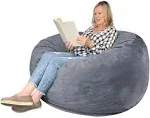 ILPEOD Bean Bag Chairs for Adults - Memory Foam Furniture BeanBag Chair - Kid...