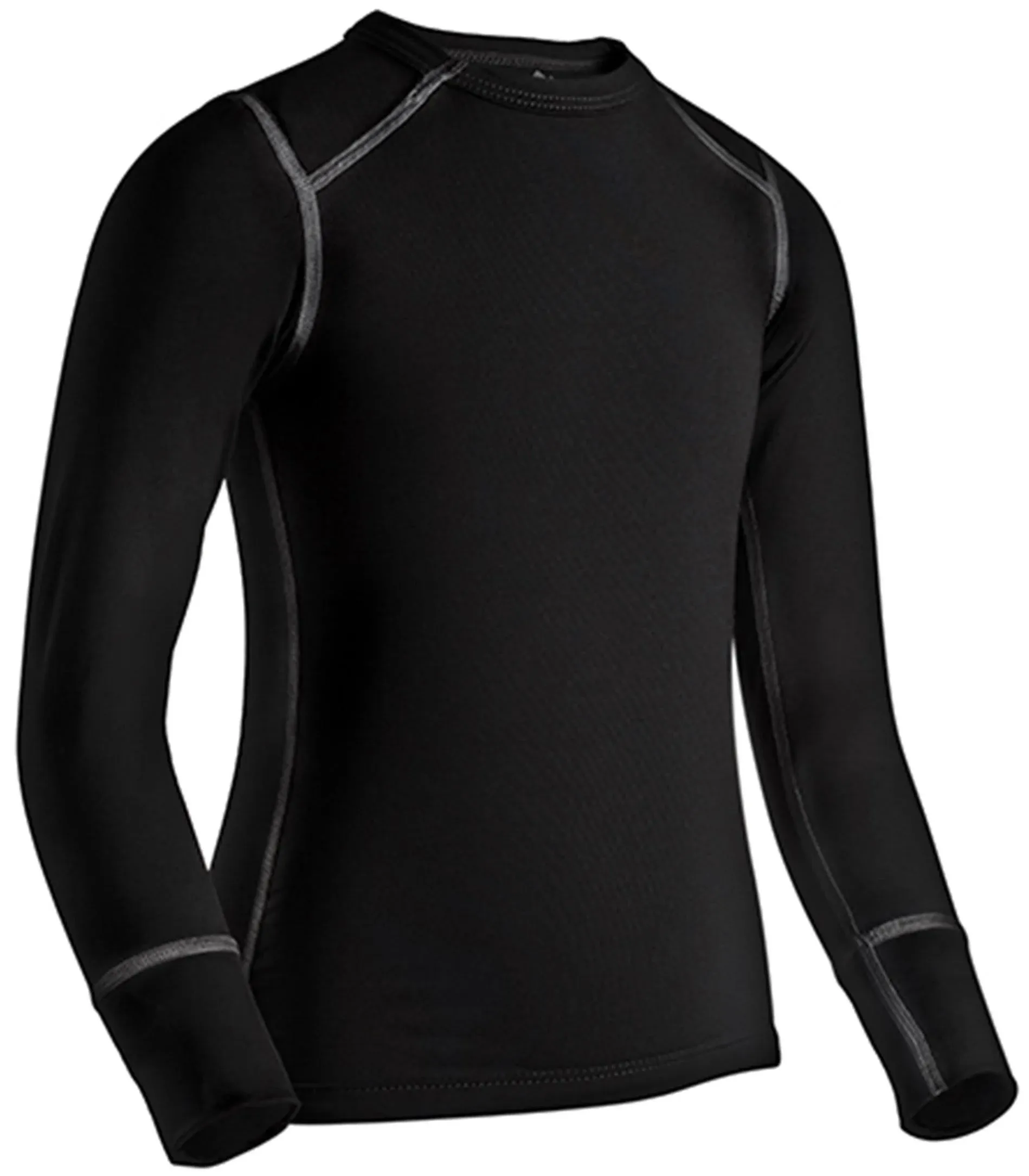 Coldpruf Youth Quest Performance Crew Black SM