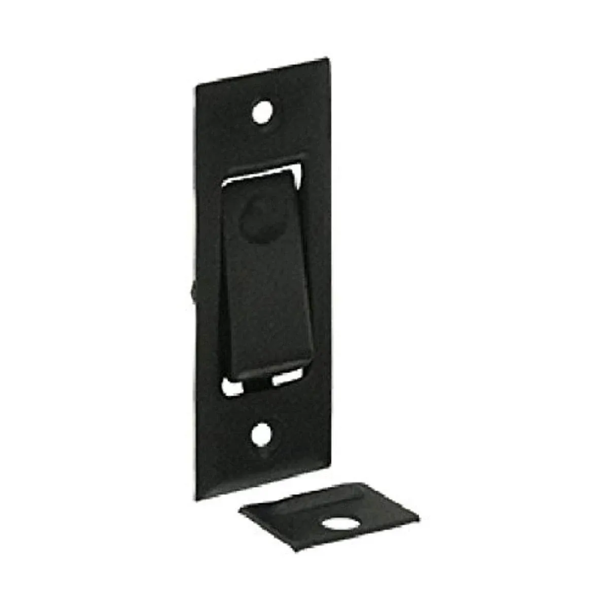 Deltana Pocket Door Jamb Bolt Black PDB42U19