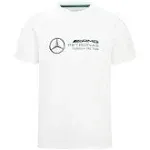 2022 Mercedes AMG Petronas Large Logo Tee (White)