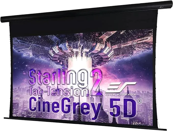 Elite Screens Starling Tab-Tension 2 CineGrey 5D®