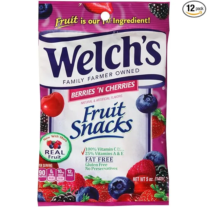 Welch's Berries N Cherries Fruit Snacks