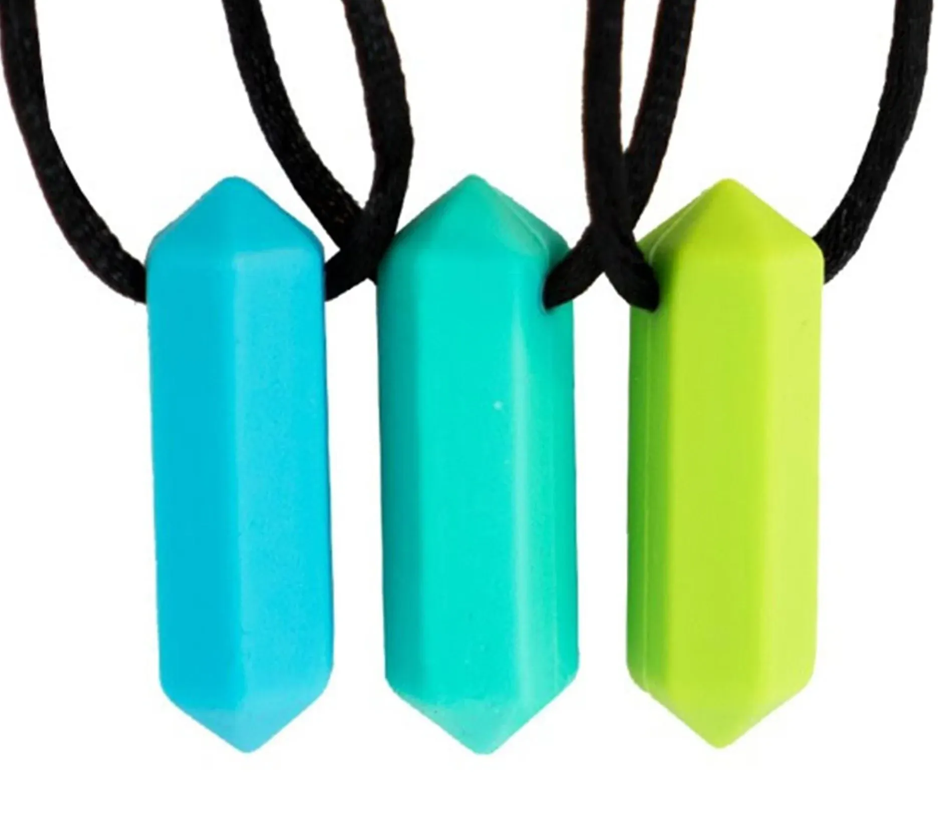 Tilcare Chew Chew Crayon Sensory Necklace Set – Best for Autism, Biting and ...