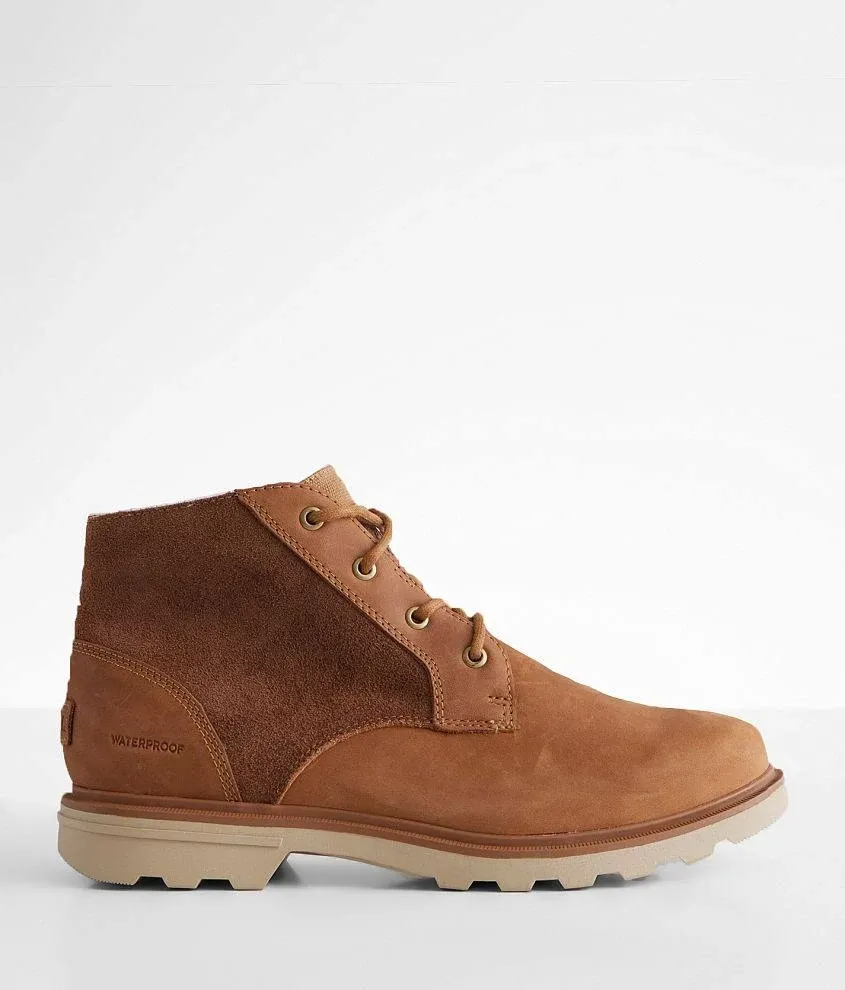 Carson Waterproof Chukka Boot In Elk/ Oatmeal