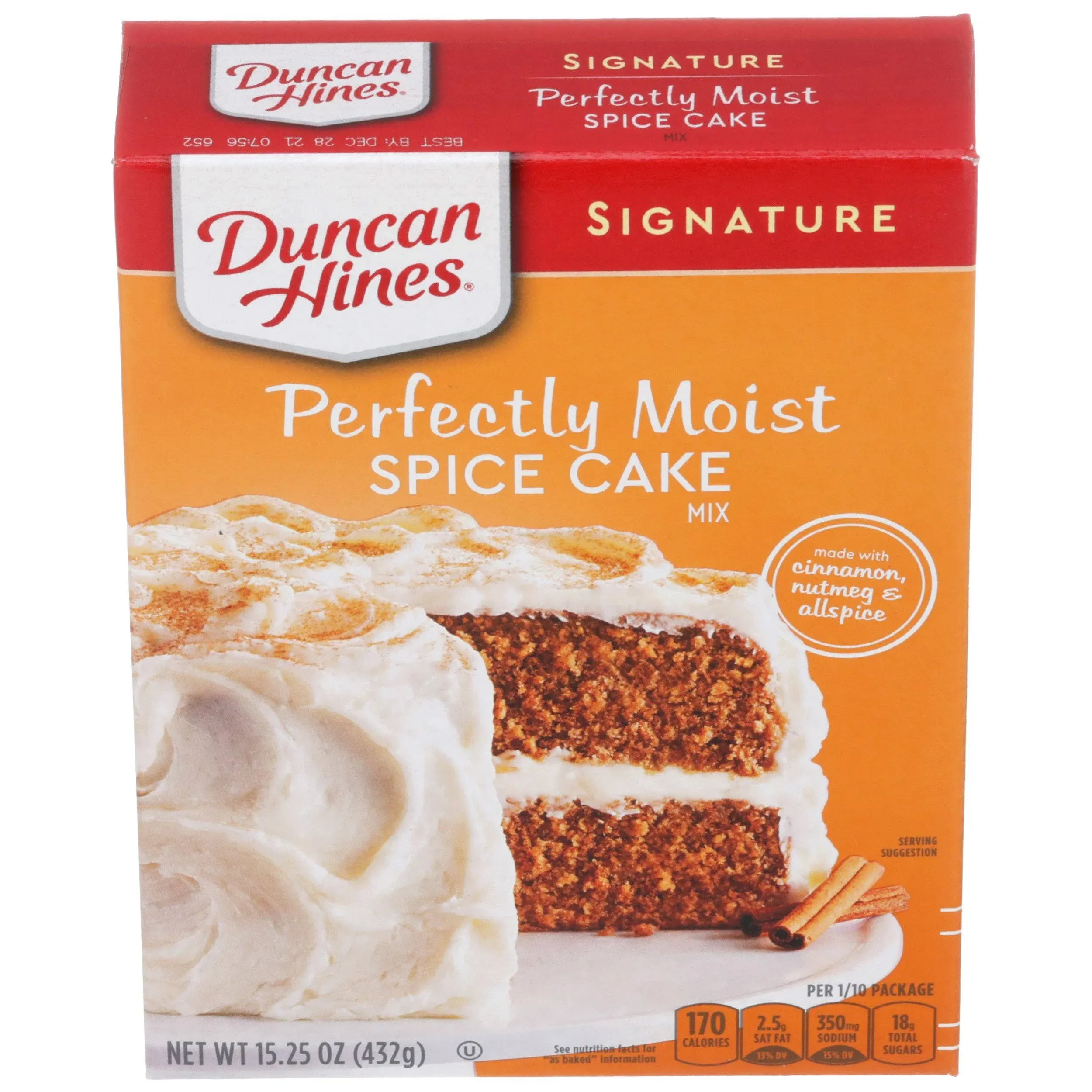 Duncan Hines Signature Spice Cake Mix