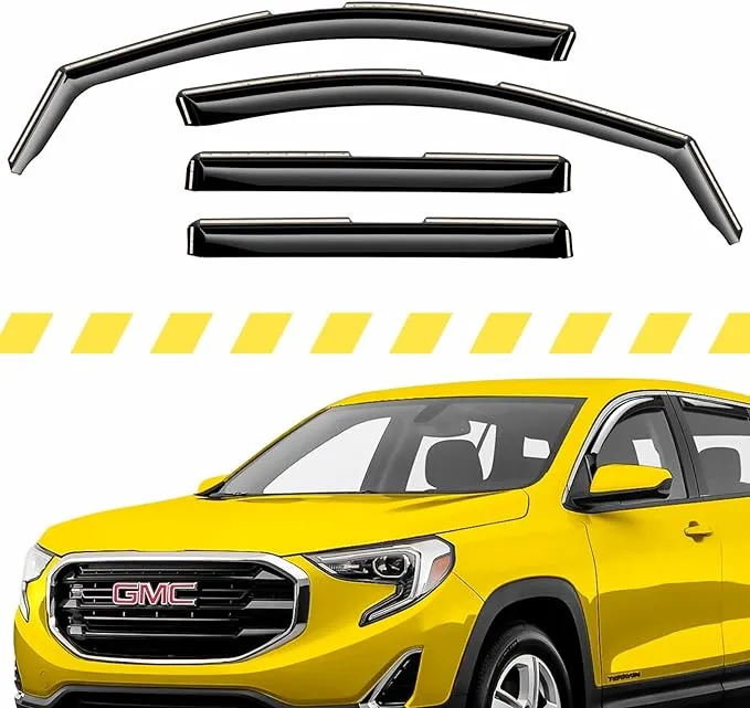 Side Window Deflectors Rain Guards for 2018-2024 GMC Terrain  | eBay