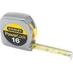 Stanley Powerlock Measuring Tape, 16'