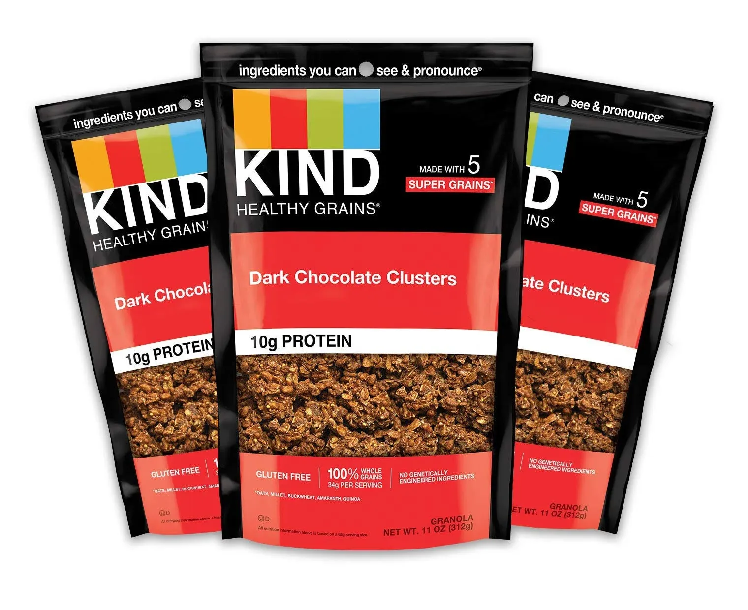 Kind Healthy Grains Clusters Dark Chocolate Granola