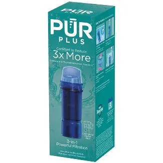 Pur Plus Pitcher Filters 3 Pack