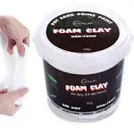 Moldable Foam Clay (White), High Density and Hiqh Quality for Intricate Designs