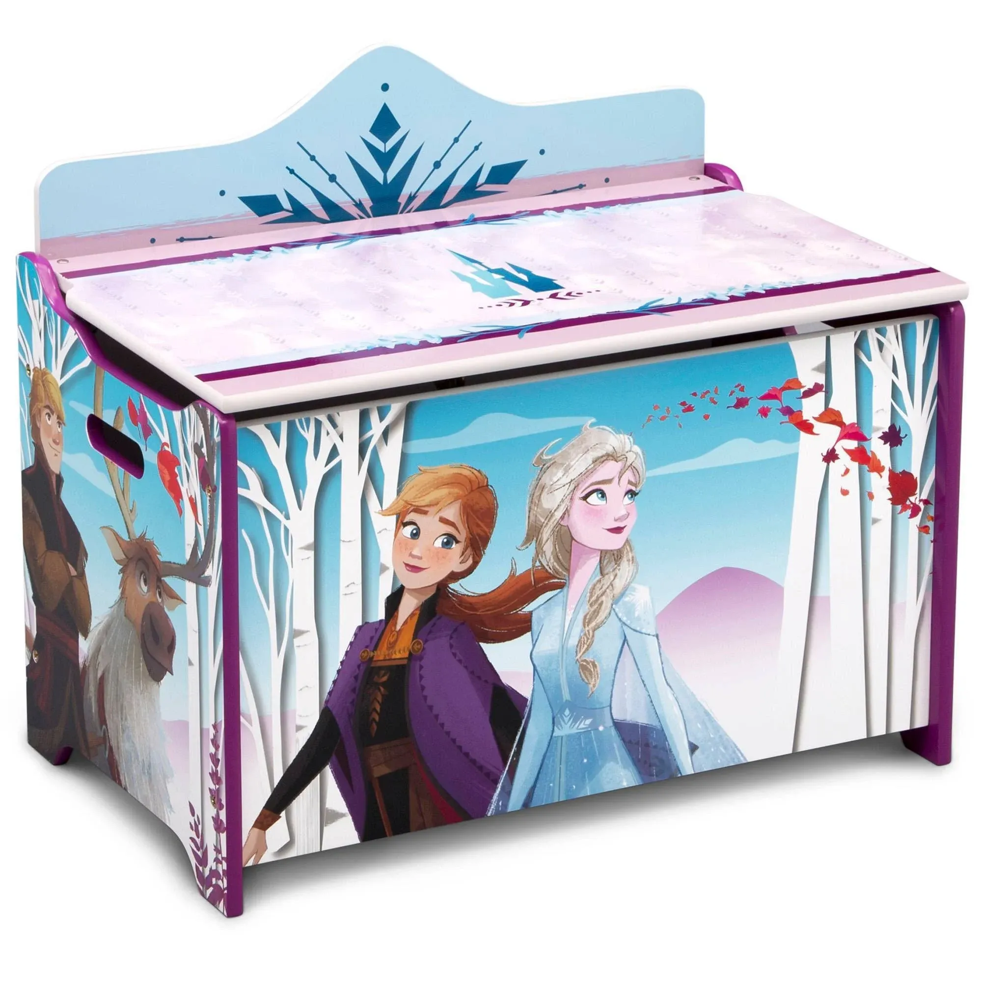 Delta Children Deluxe Toy Box, Disney Frozen II