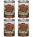 Keystone Meats All Natural Canned Beef, Ground, 14 Ounce (Pack of 6)