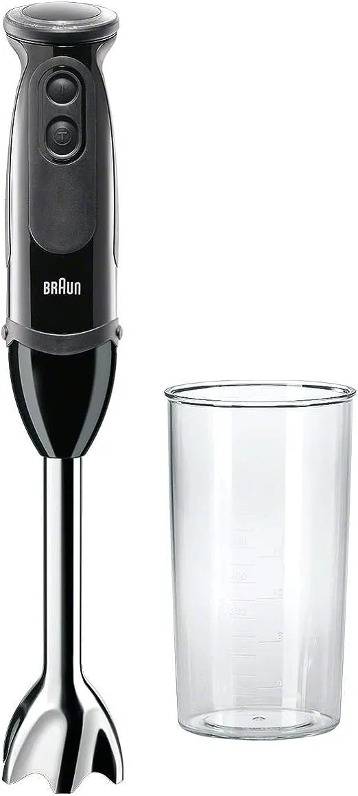 Black - B.R.A.U.N MultiQuick Immersion Hand Blender|424