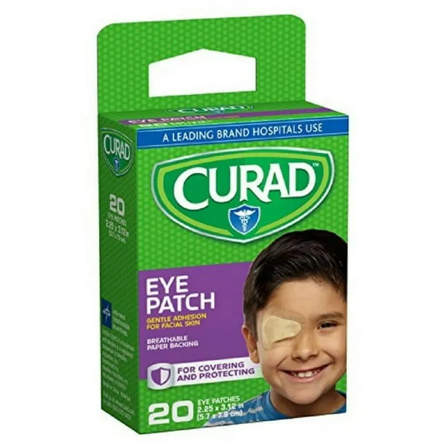 Curad Eye Patches Regular 20 Each