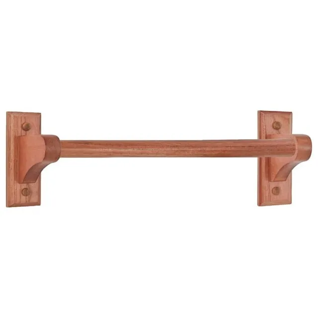 Ldr Industries 165 9860 Rustic Oak Towel Bar