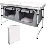 Camp Field Camping Folding Aluminum Table