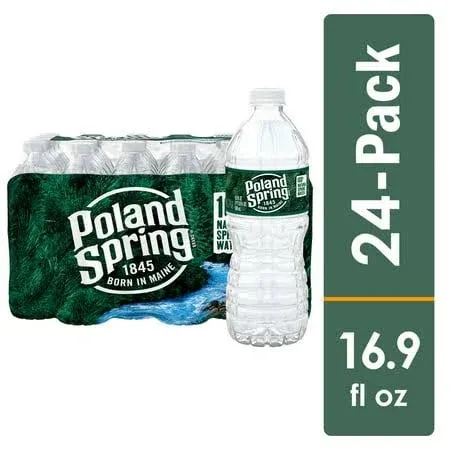 Poland Spring - Natural mineral water - 16.9 fl.oz - pack of 24