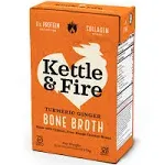 Kettle & Fire Bone Broth Turmeric Ginger - 16.9 oz