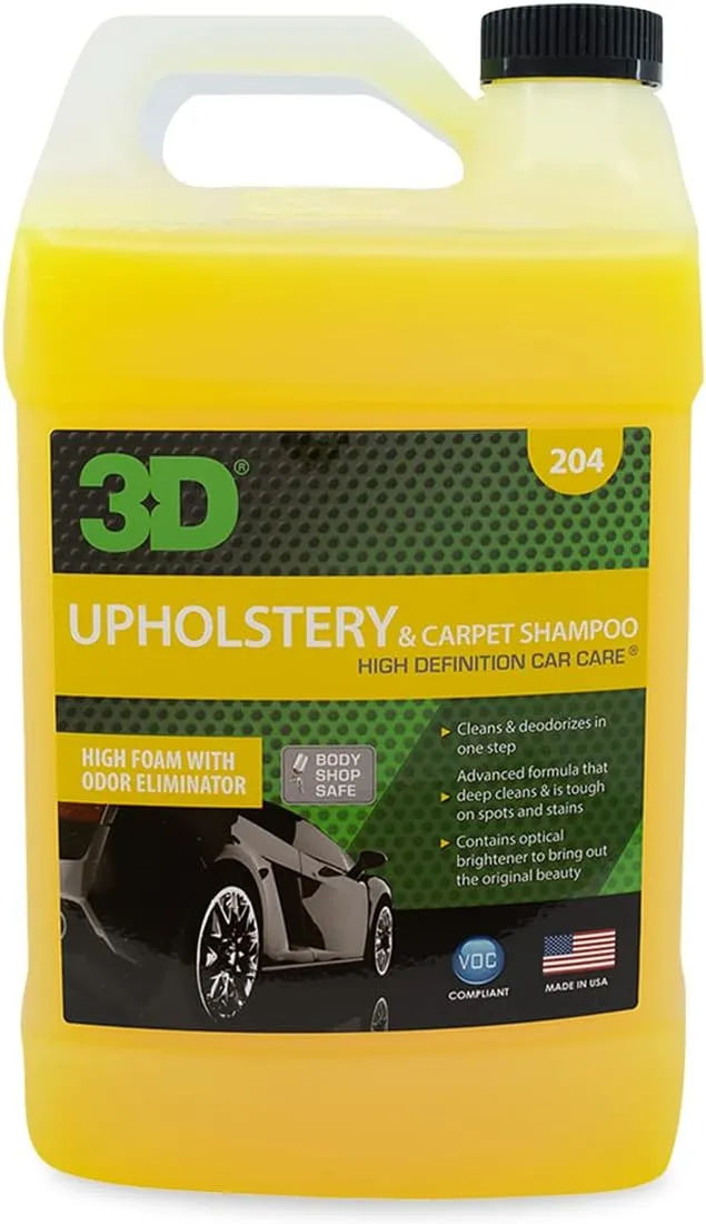 3D Upholstery & Carpet Shampoo